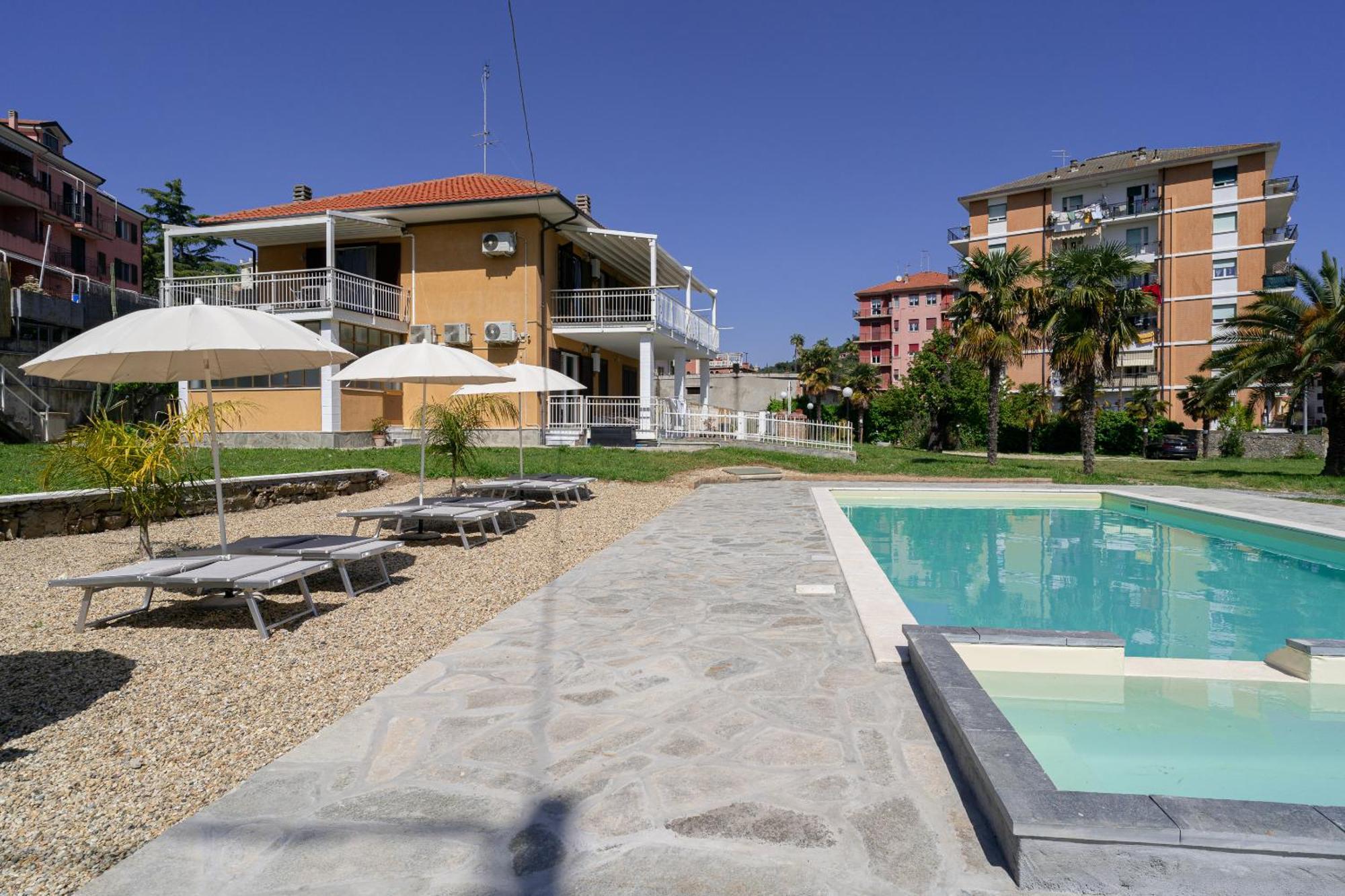 Il Gattino Di Porto - Apt 1 - Monolocale Veranda Piscina Imperia Ngoại thất bức ảnh